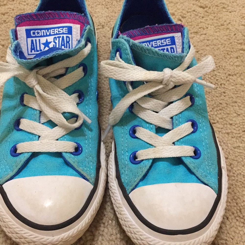 Children size 13 blue converse